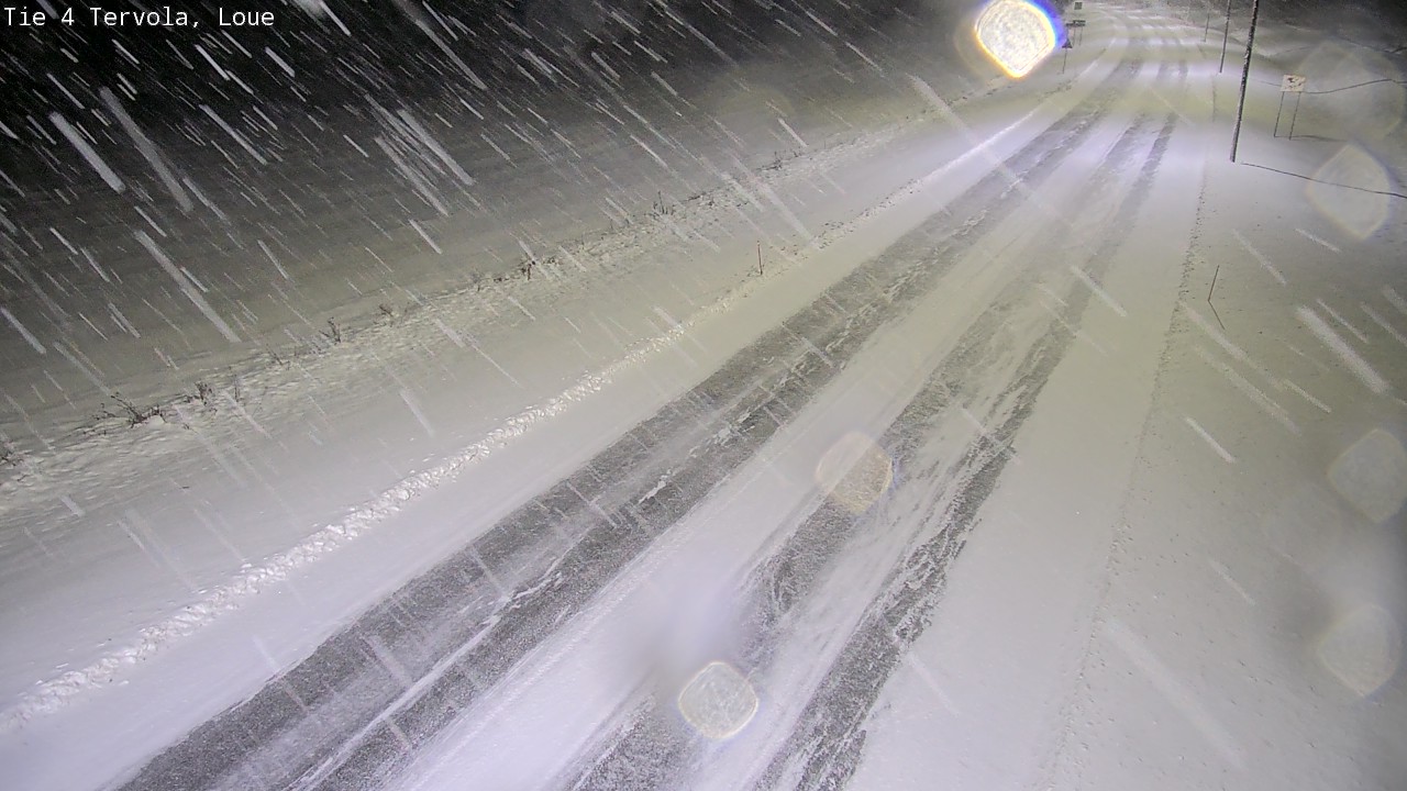 Weather Camera Image Väg 4 Tervola, Loue, Tervola, Lappi