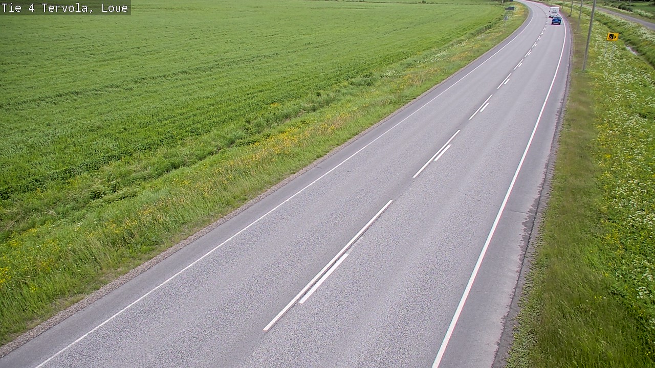 Weather Camera Image Väg 4 Tervola, Loue, Tervola, Lappi