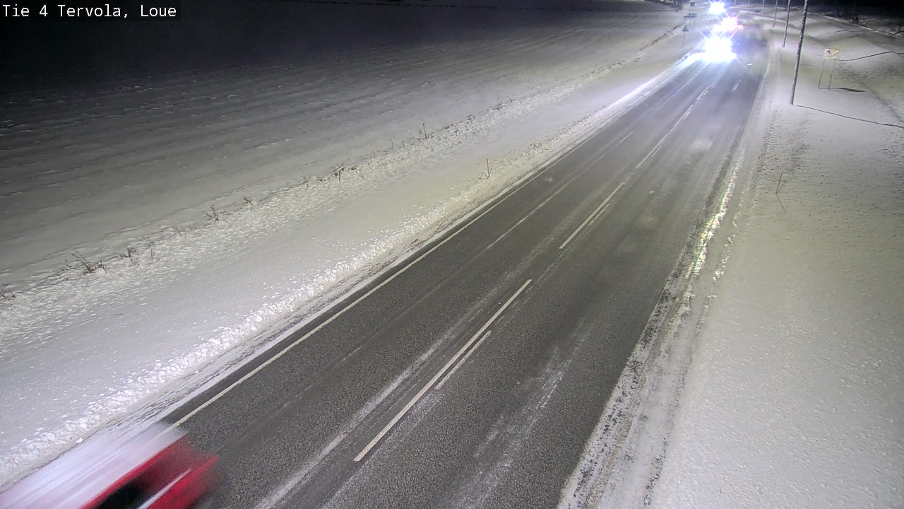 Weather Camera Image Väg 4 Tervola, Loue, Tervola, Lappi