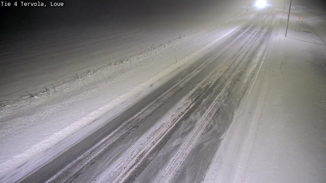 Weather Camera Image Road 4 Tervola, Loue, Tervola, Lappi