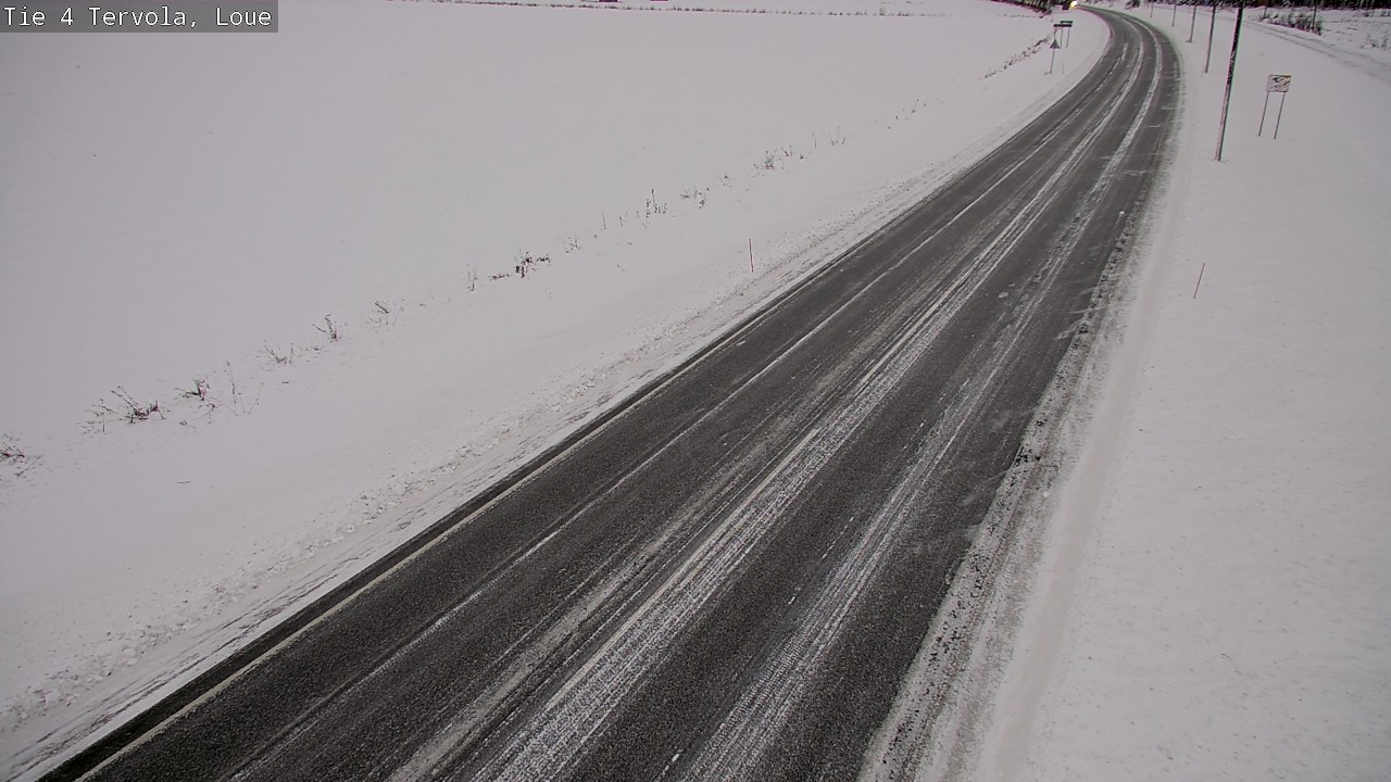 Weather Camera Image Väg 4 Tervola, Loue, Tervola, Lappi