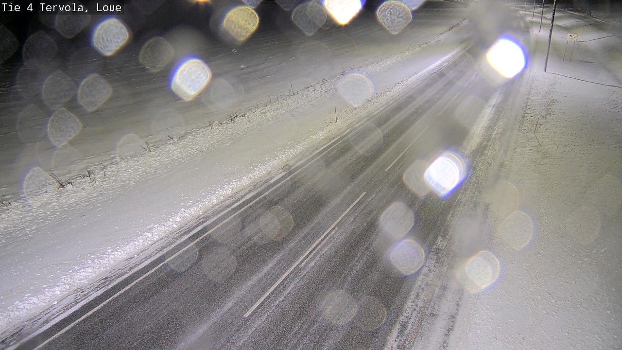 Weather Camera Image Väg 4 Tervola, Loue, Tervola, Lappi