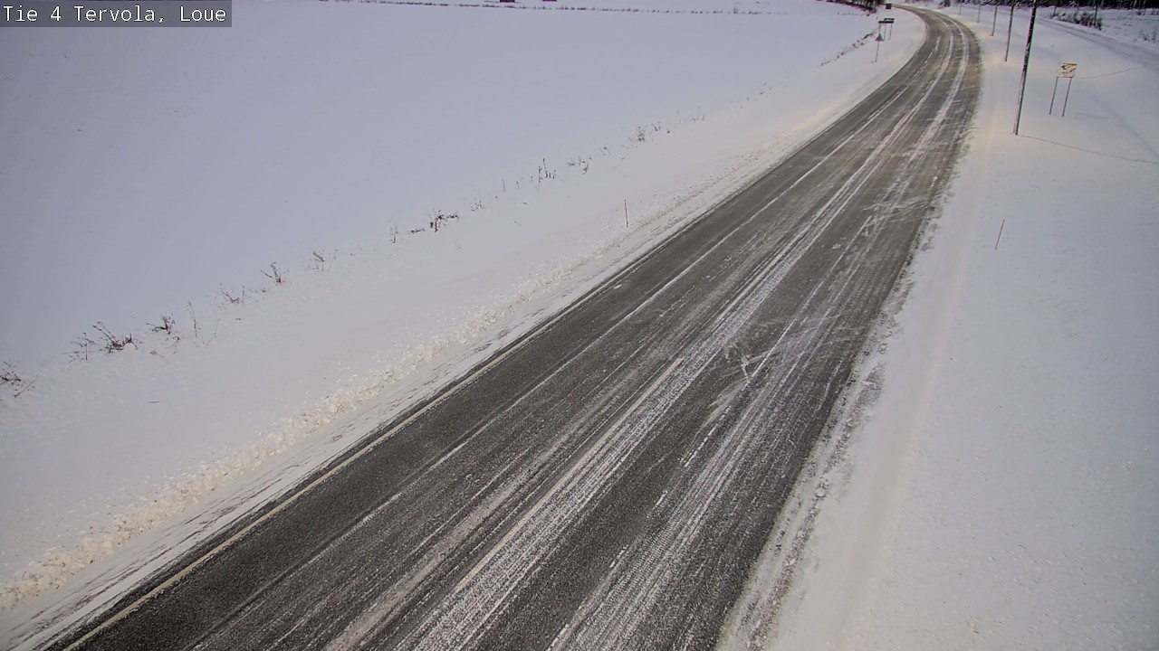 Weather Camera Image Väg 4 Tervola, Loue, Tervola, Lappi