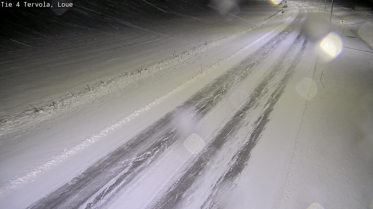 Weather Camera Image Väg 4 Tervola, Loue, Tervola, Lappi