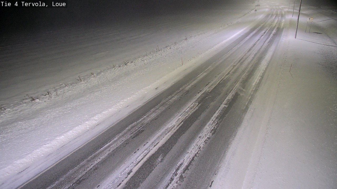 Weather Camera Image Road 4 Tervola, Loue, Tervola, Lappi
