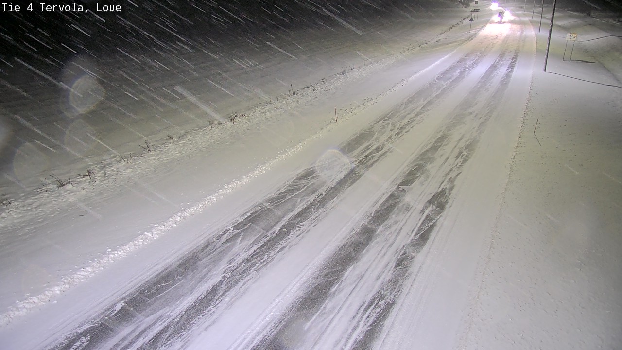 Weather Camera Image Väg 4 Tervola, Loue, Tervola, Lappi