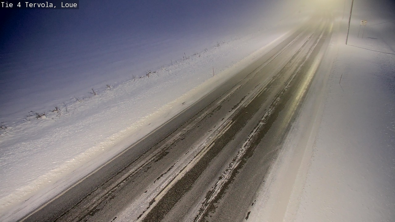 Weather Camera Image Road 4 Tervola, Loue, Tervola, Lappi