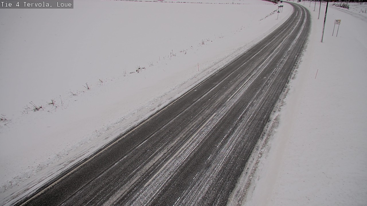 Weather Camera Image Väg 4 Tervola, Loue, Tervola, Lappi