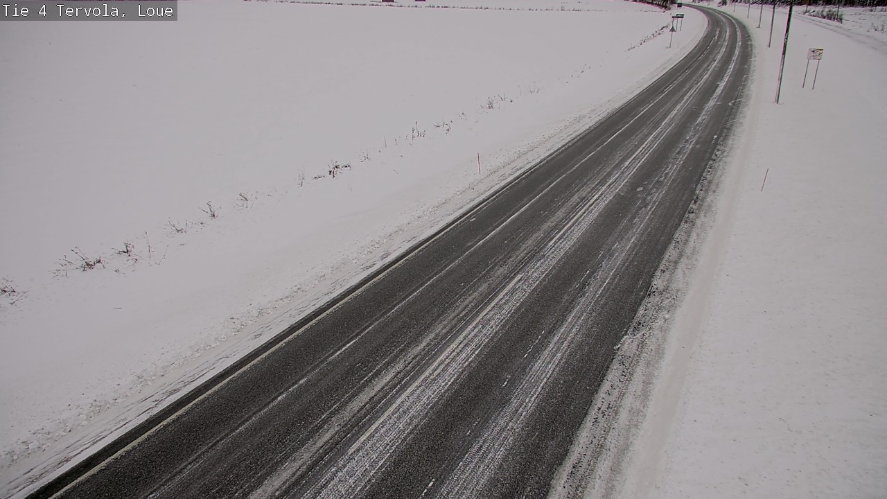 Weather Camera Image Väg 4 Tervola, Loue, Tervola, Lappi