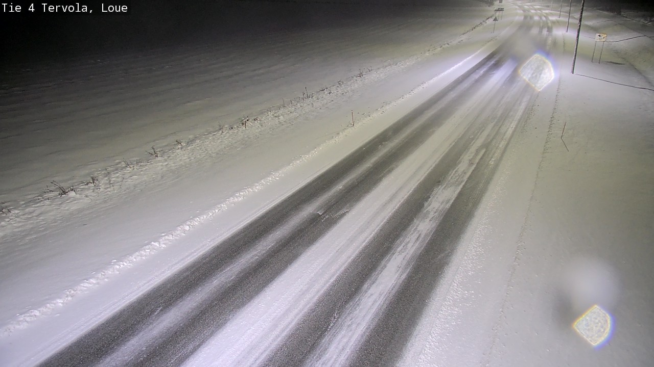 Weather Camera Image Väg 4 Tervola, Loue, Tervola, Lappi