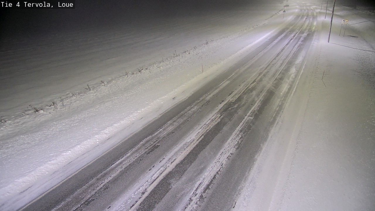 Weather Camera Image Road 4 Tervola, Loue, Tervola, Lappi
