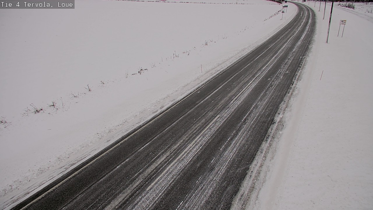 Weather Camera Image Väg 4 Tervola, Loue, Tervola, Lappi