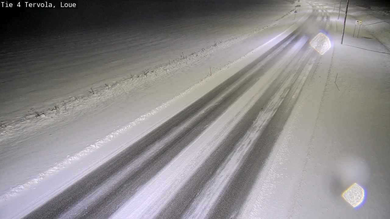 Weather Camera Image Väg 4 Tervola, Loue, Tervola, Lappi