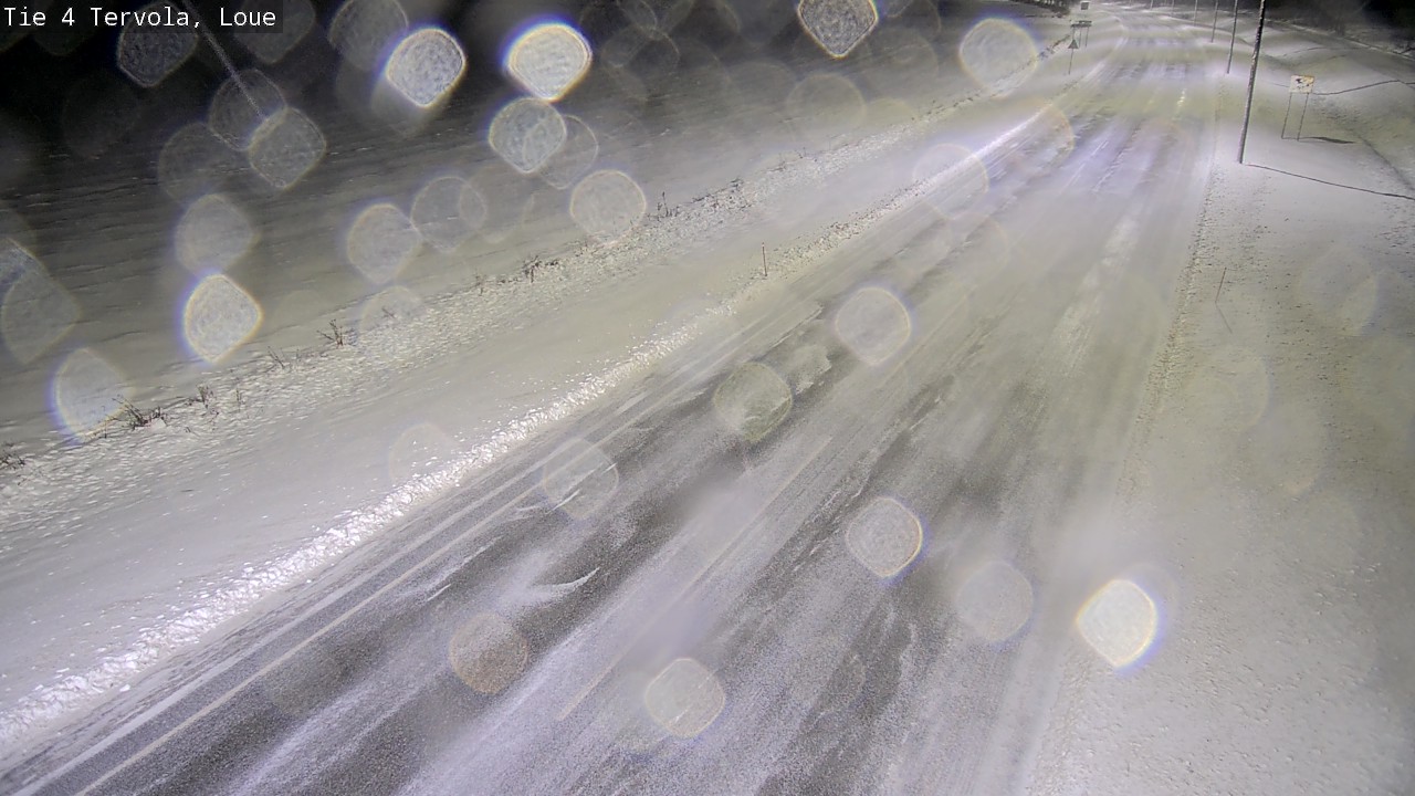 Weather Camera Image Väg 4 Tervola, Loue, Tervola, Lappi