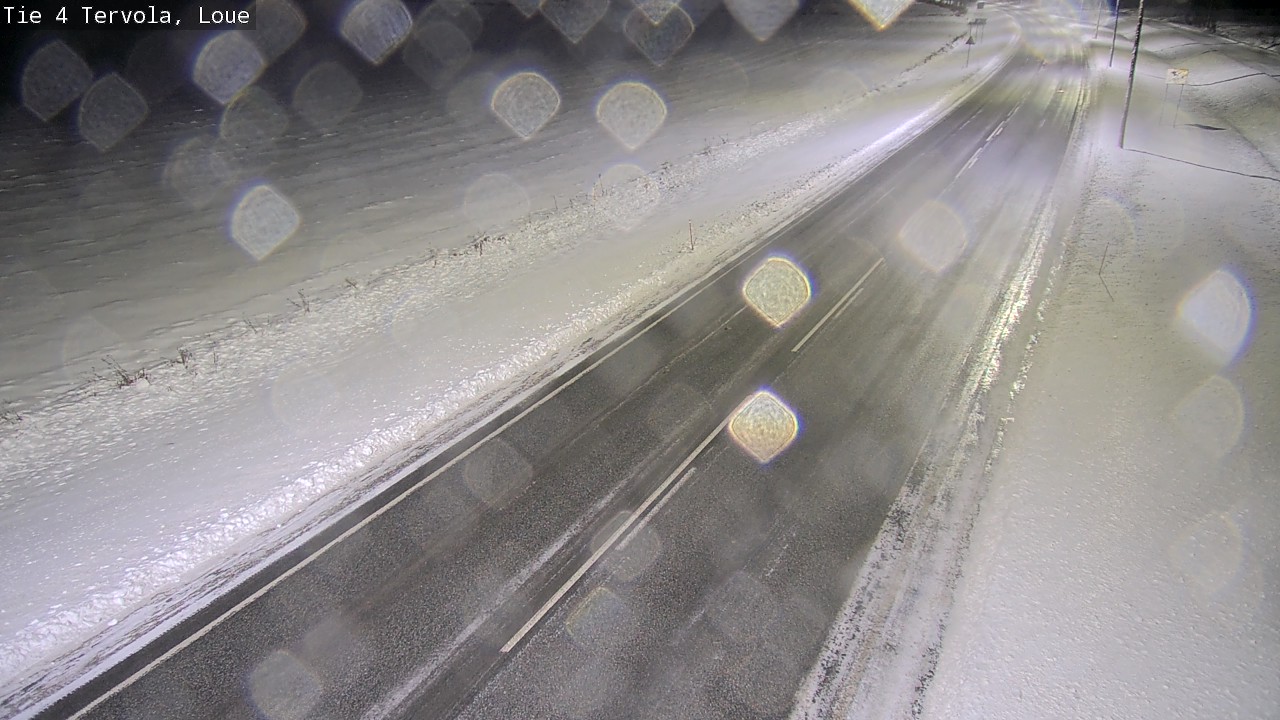 Weather Camera Image Väg 4 Tervola, Loue, Tervola, Lappi