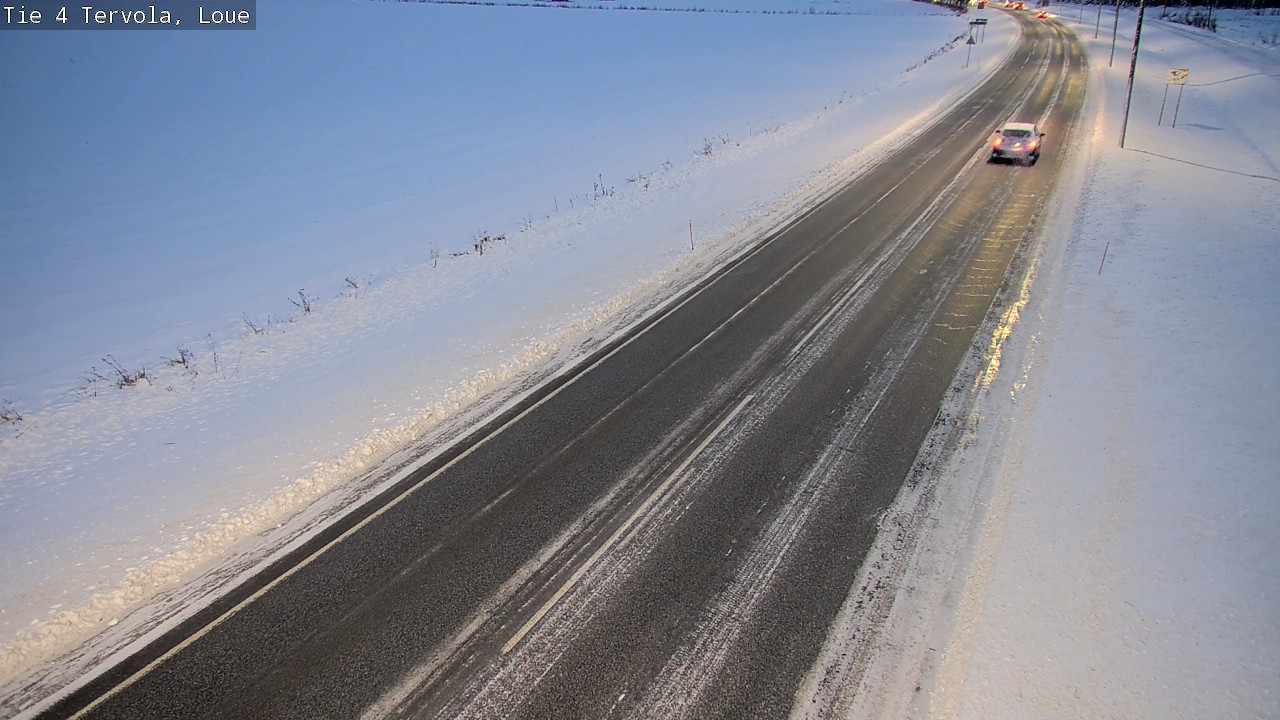 Weather Camera Image Väg 4 Tervola, Loue, Tervola, Lappi