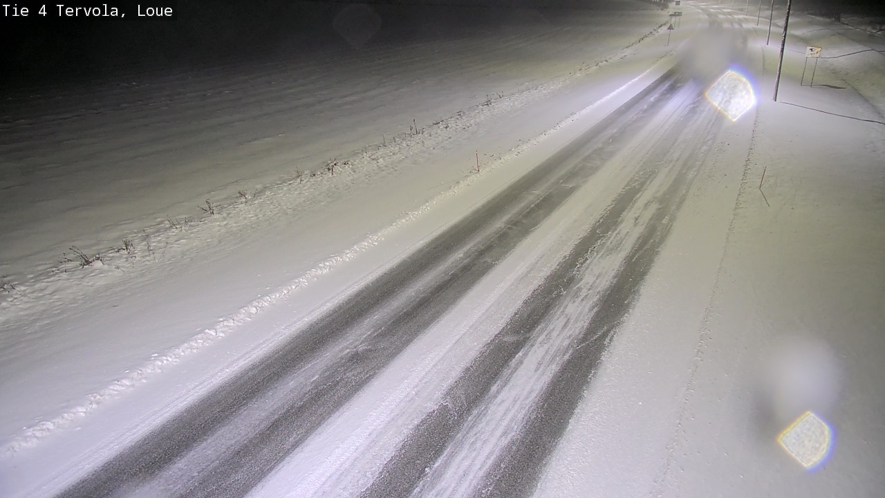Weather Camera Image Väg 4 Tervola, Loue, Tervola, Lappi