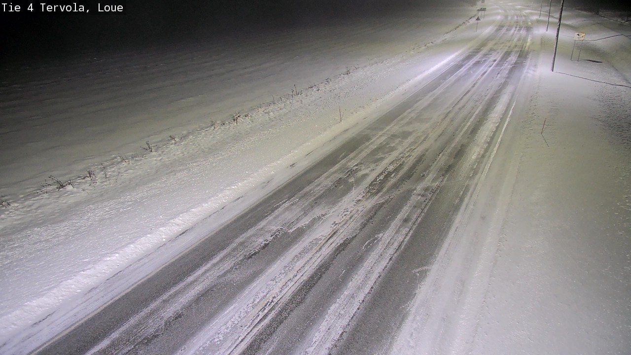 Weather Camera Image Road 4 Tervola, Loue, Tervola, Lappi