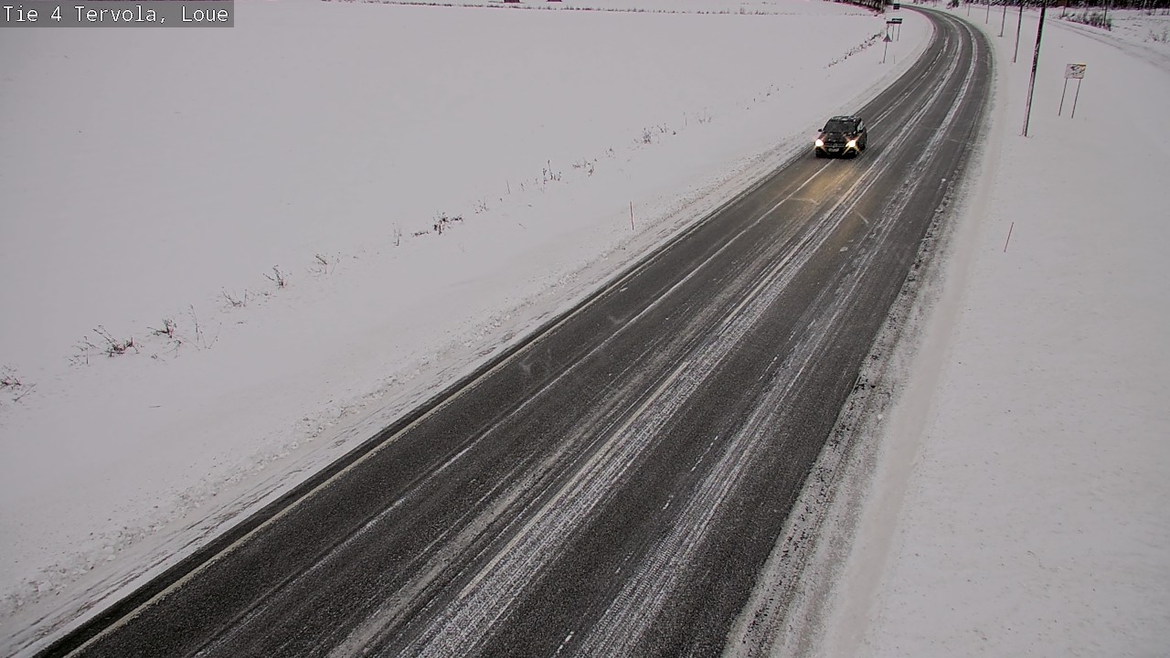 Weather Camera Image Väg 4 Tervola, Loue, Tervola, Lappi