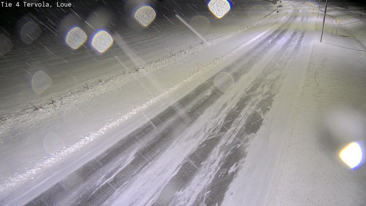 Weather Camera Image Väg 4 Tervola, Loue, Tervola, Lappi