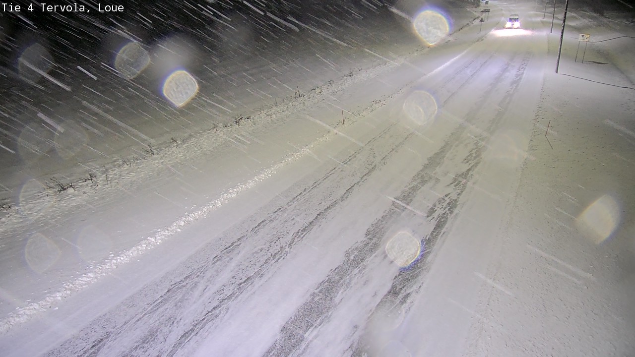 Weather Camera Image Väg 4 Tervola, Loue, Tervola, Lappi