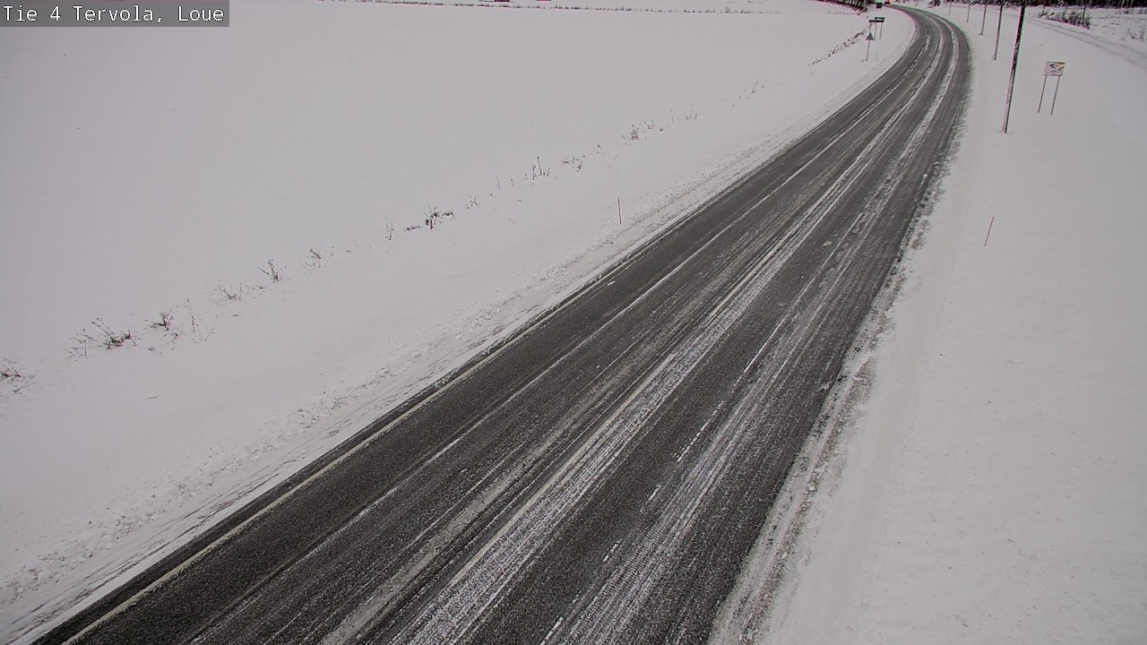 Weather Camera Image Väg 4 Tervola, Loue, Tervola, Lappi
