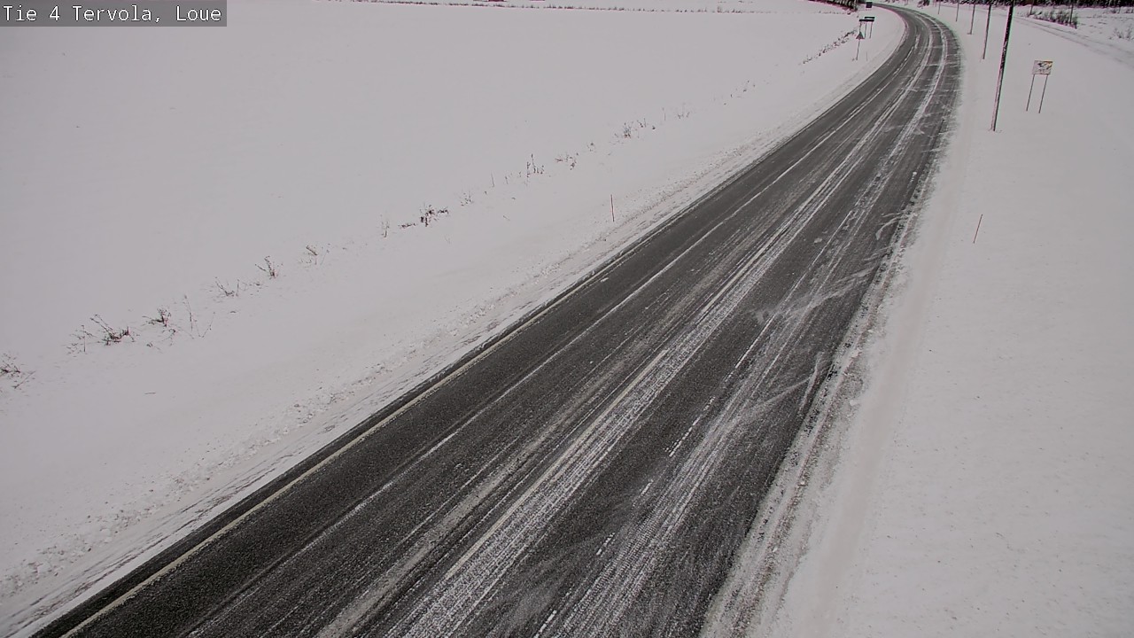Weather Camera Image Väg 4 Tervola, Loue, Tervola, Lappi