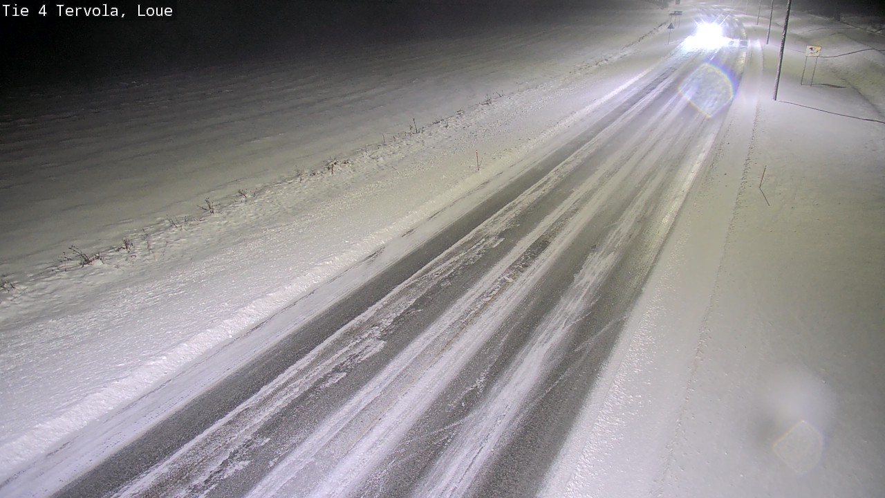 Weather Camera Image Road 4 Tervola, Loue, Tervola, Lappi