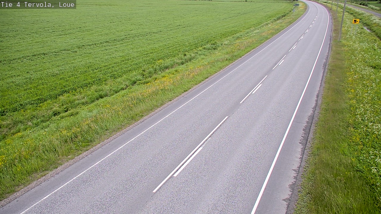 Weather Camera Image Väg 4 Tervola, Loue, Tervola, Lappi