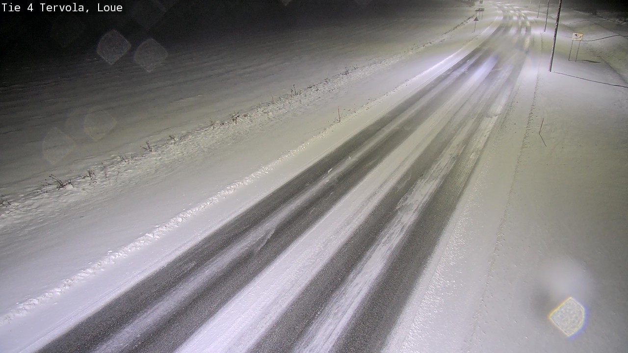Weather Camera Image Väg 4 Tervola, Loue, Tervola, Lappi