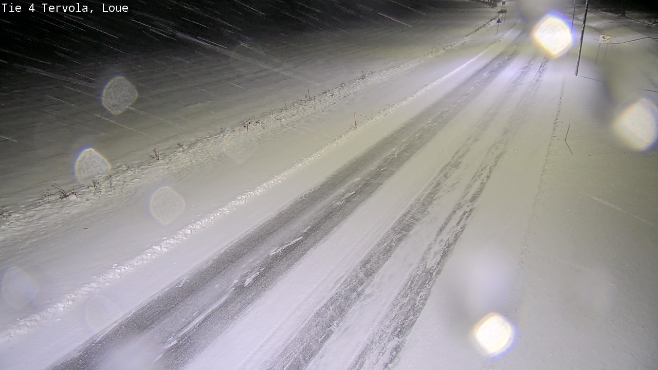 Weather Camera Image Väg 4 Tervola, Loue, Tervola, Lappi