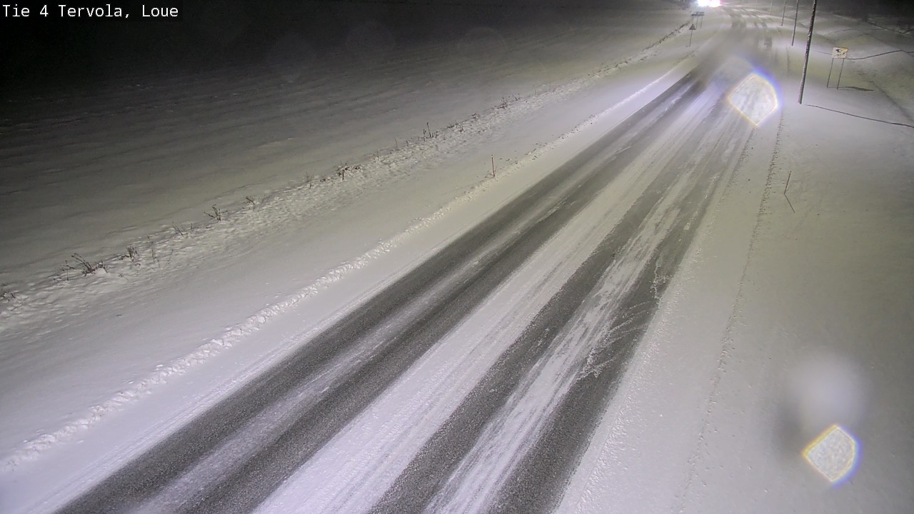 Weather Camera Image Väg 4 Tervola, Loue, Tervola, Lappi