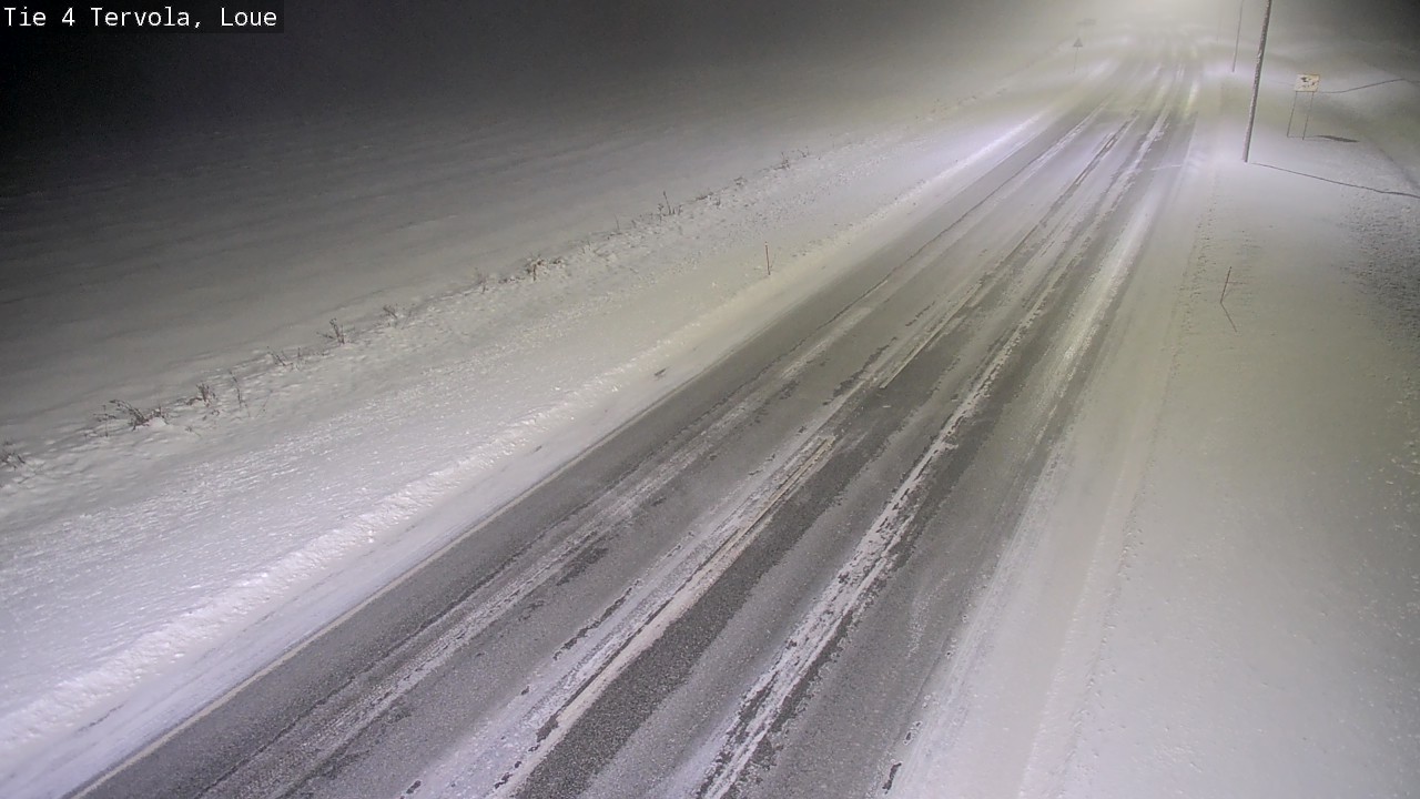 Weather Camera Image Road 4 Tervola, Loue, Tervola, Lappi