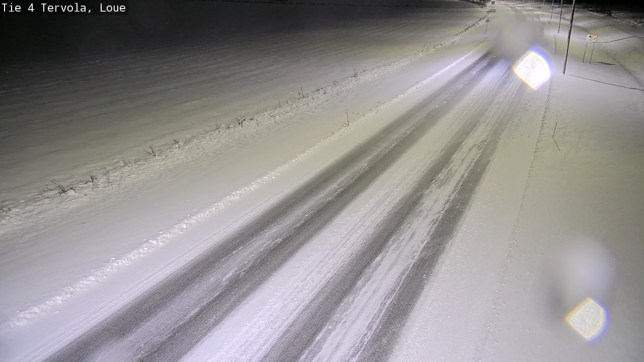 Weather Camera Image Väg 4 Tervola, Loue, Tervola, Lappi