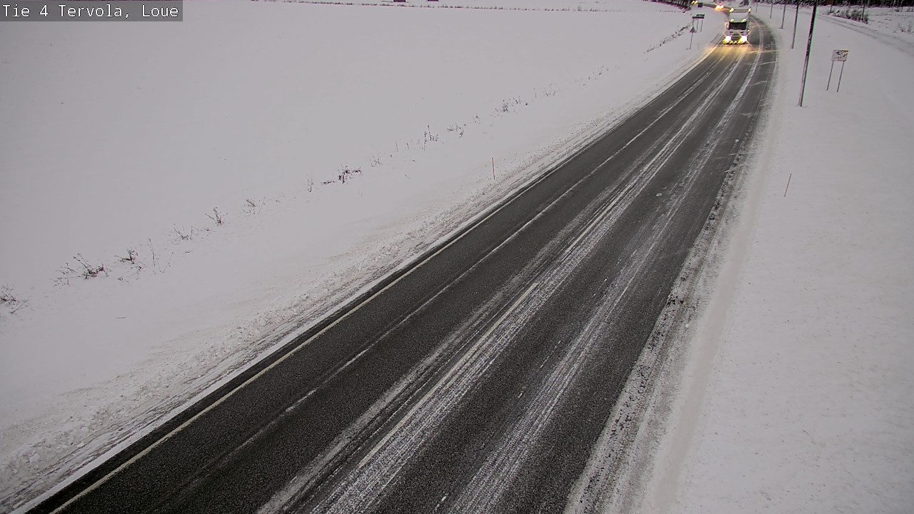 Weather Camera Image Väg 4 Tervola, Loue, Tervola, Lappi