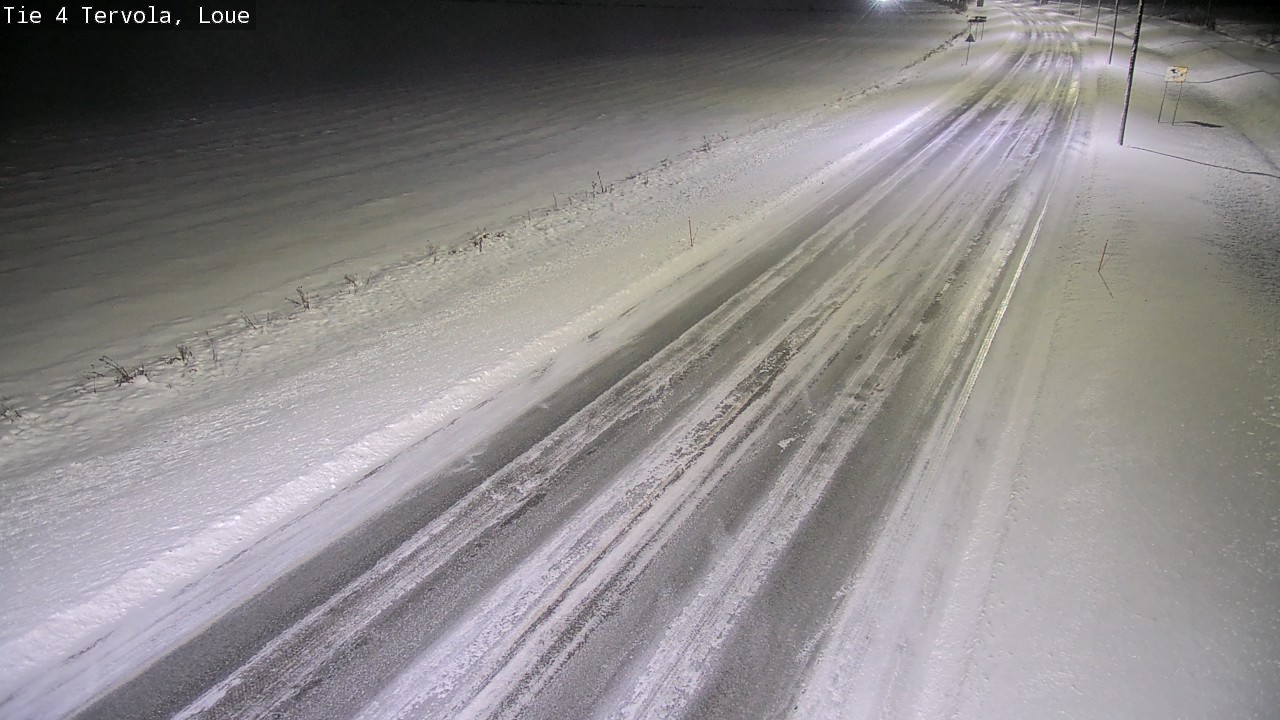 Weather Camera Image Road 4 Tervola, Loue, Tervola, Lappi