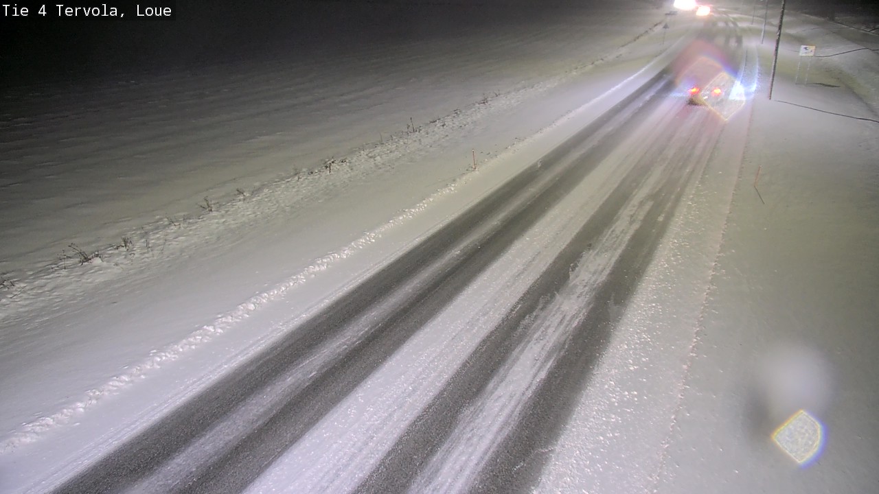 Weather Camera Image Väg 4 Tervola, Loue, Tervola, Lappi