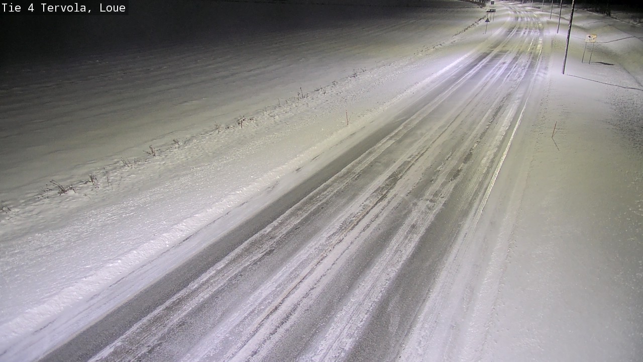 Weather Camera Image Road 4 Tervola, Loue, Tervola, Lappi