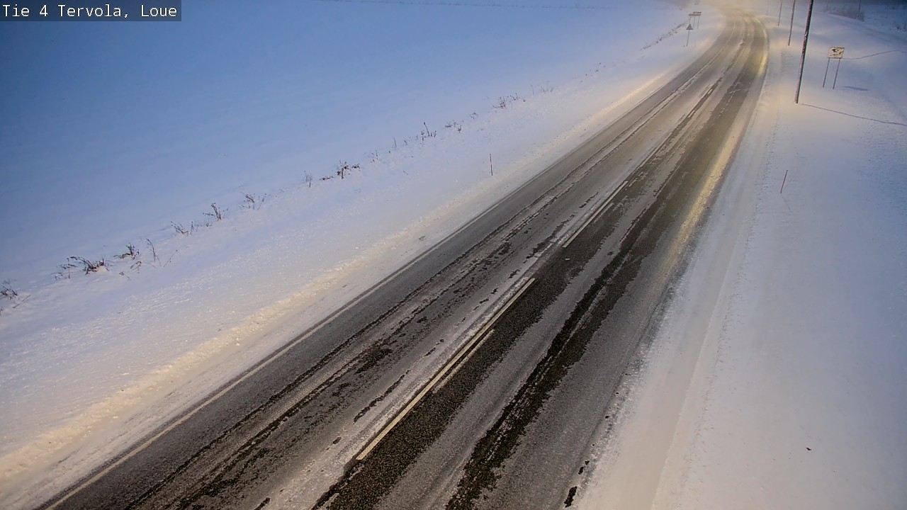 Weather Camera Image Road 4 Tervola, Loue, Tervola, Lappi
