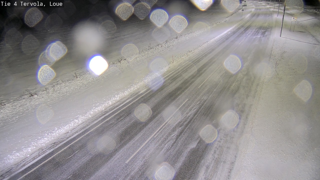 Weather Camera Image Väg 4 Tervola, Loue, Tervola, Lappi