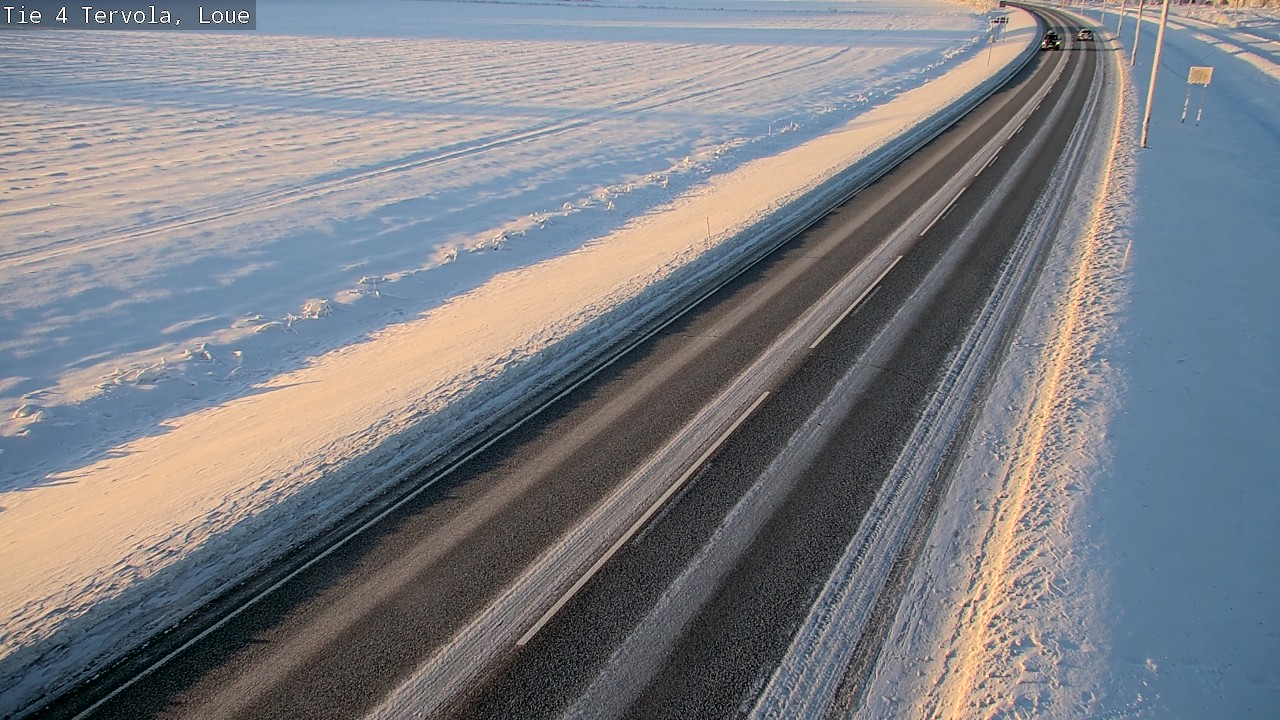 Weather Camera Image Väg 4 Tervola, Loue, Tervola, Lappi