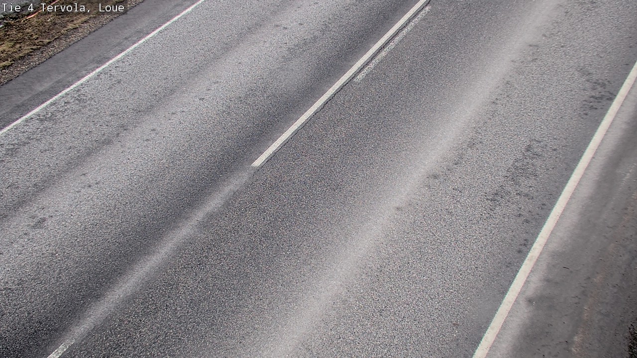 Weather Camera Image Väg 4 Tervola, Loue, Tervola, Lappi