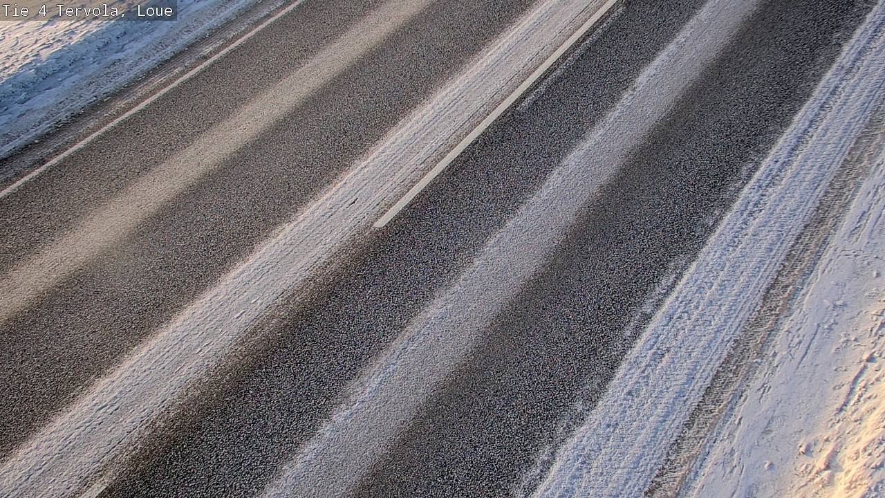 Weather Camera Image Väg 4 Tervola, Loue, Tervola, Lappi