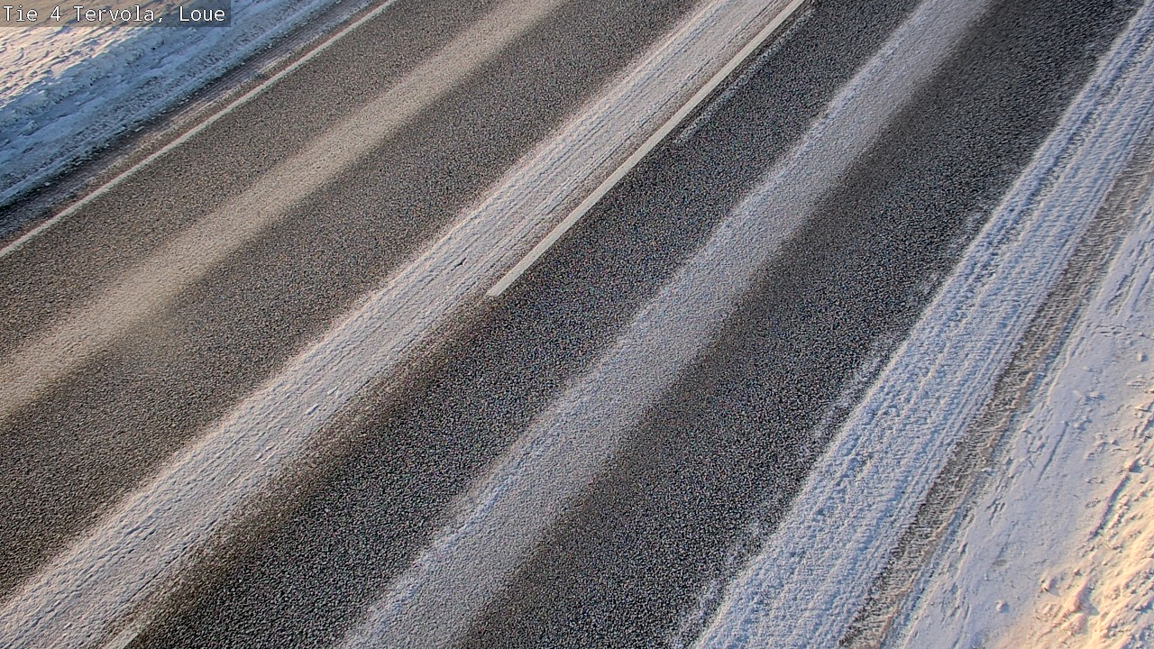 Weather Camera Image Väg 4 Tervola, Loue, Tervola, Lappi