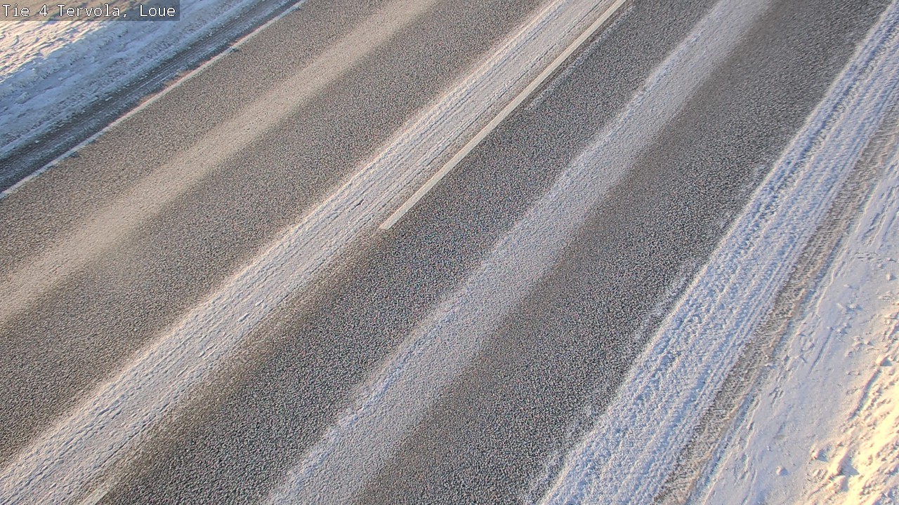 Weather Camera Image Väg 4 Tervola, Loue, Tervola, Lappi