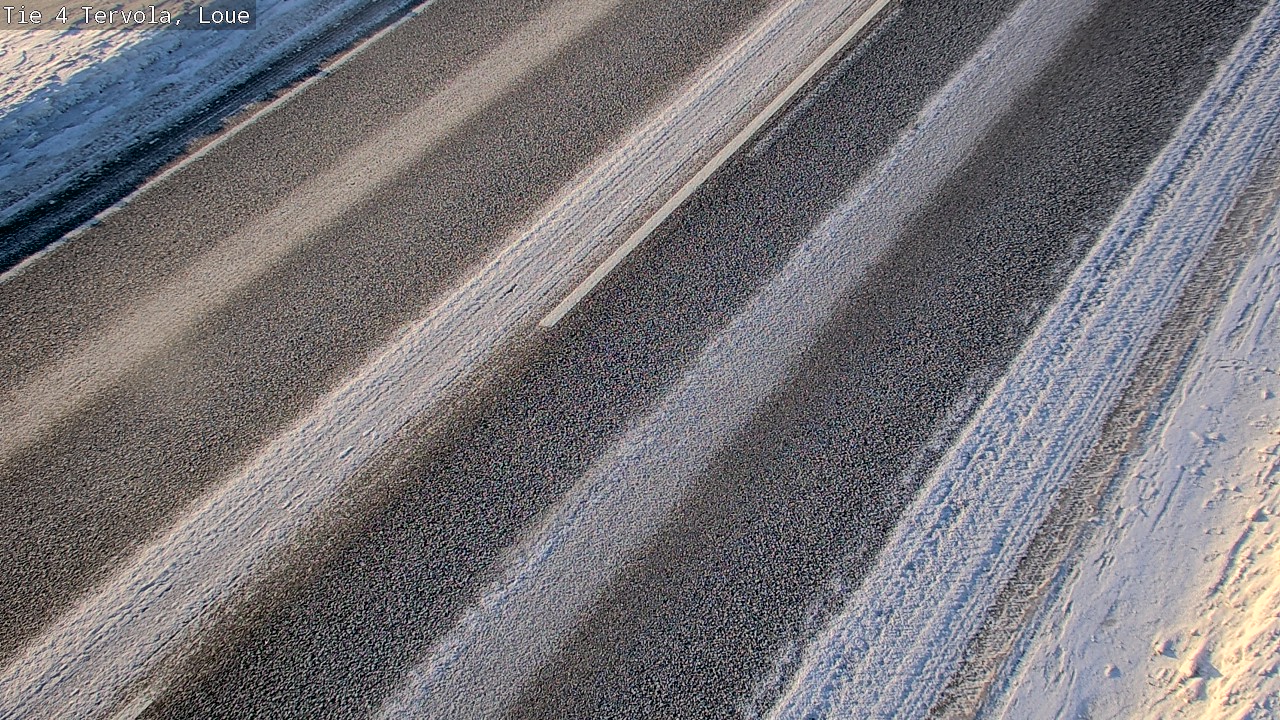 Weather Camera Image Väg 4 Tervola, Loue, Tervola, Lappi