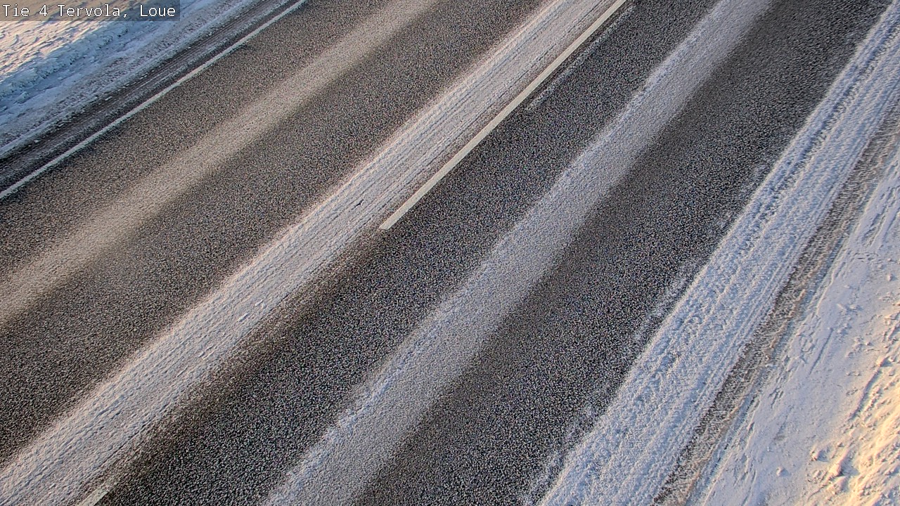 Weather Camera Image Väg 4 Tervola, Loue, Tervola, Lappi