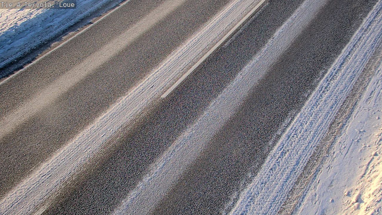 Weather Camera Image Väg 4 Tervola, Loue, Tervola, Lappi