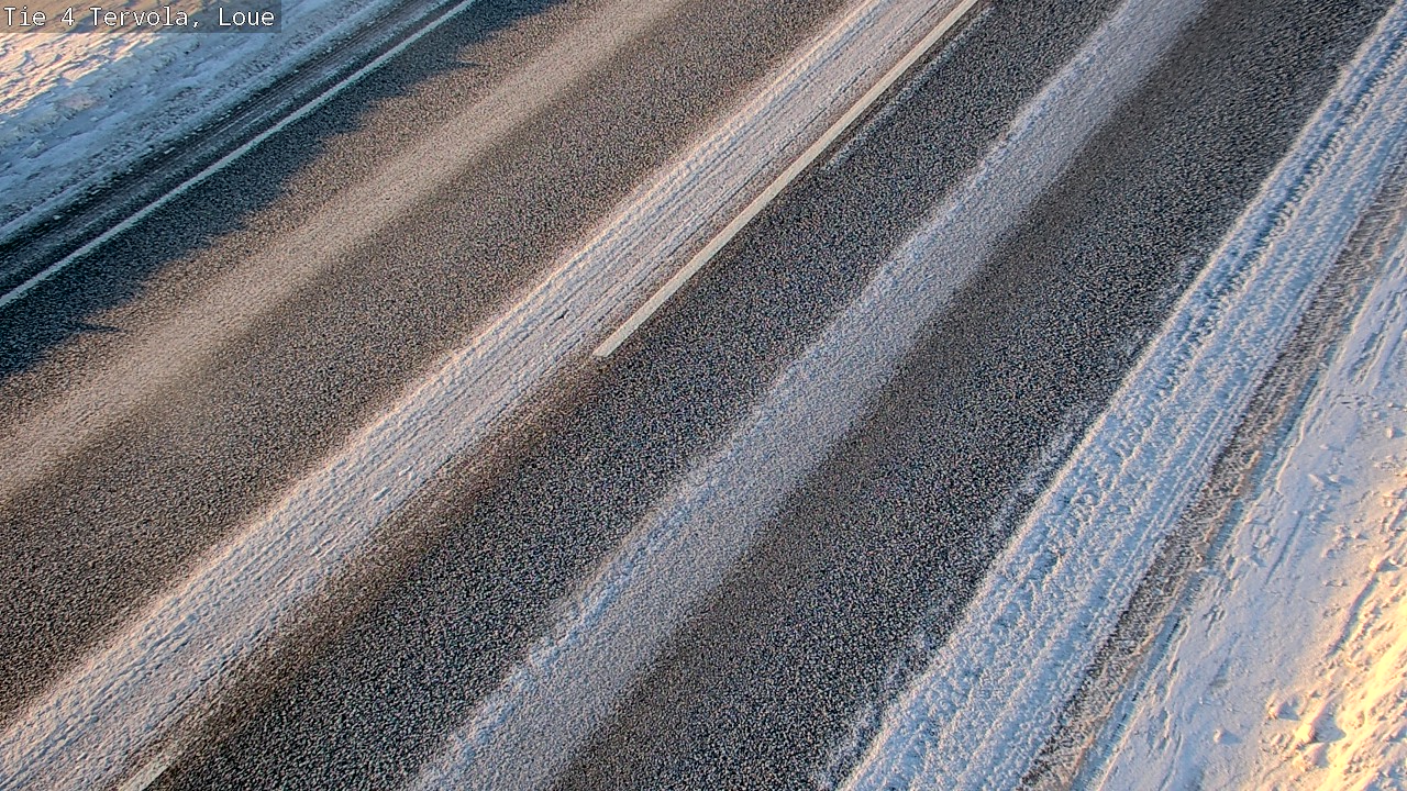 Weather Camera Image Väg 4 Tervola, Loue, Tervola, Lappi