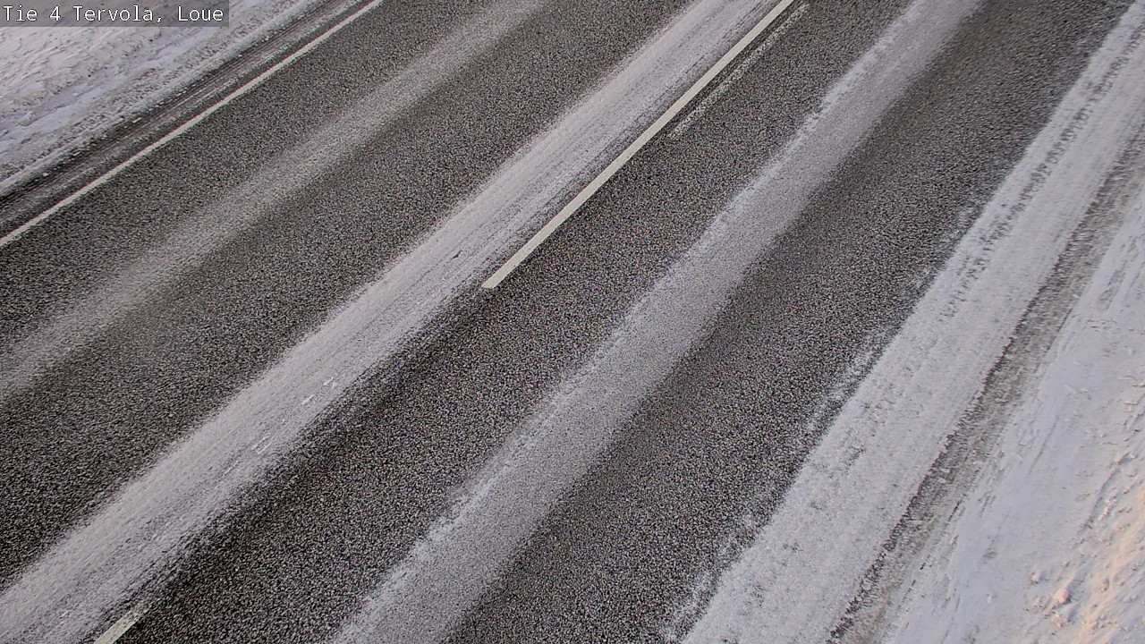 Weather Camera Image Väg 4 Tervola, Loue, Tervola, Lappi